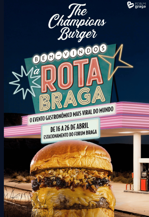 The Champions Burger Braga 2026