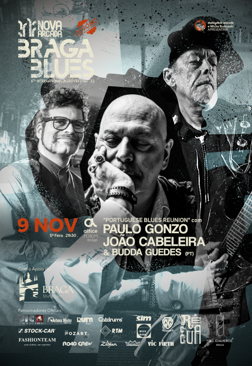 Portuguese Blues Reunion com Budda Guedes, Paulo Gonzo & João Cabeleira