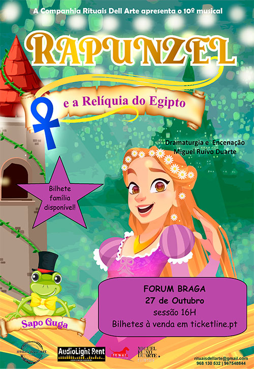 Musical Rapunzel e a Relíquia do Egipto